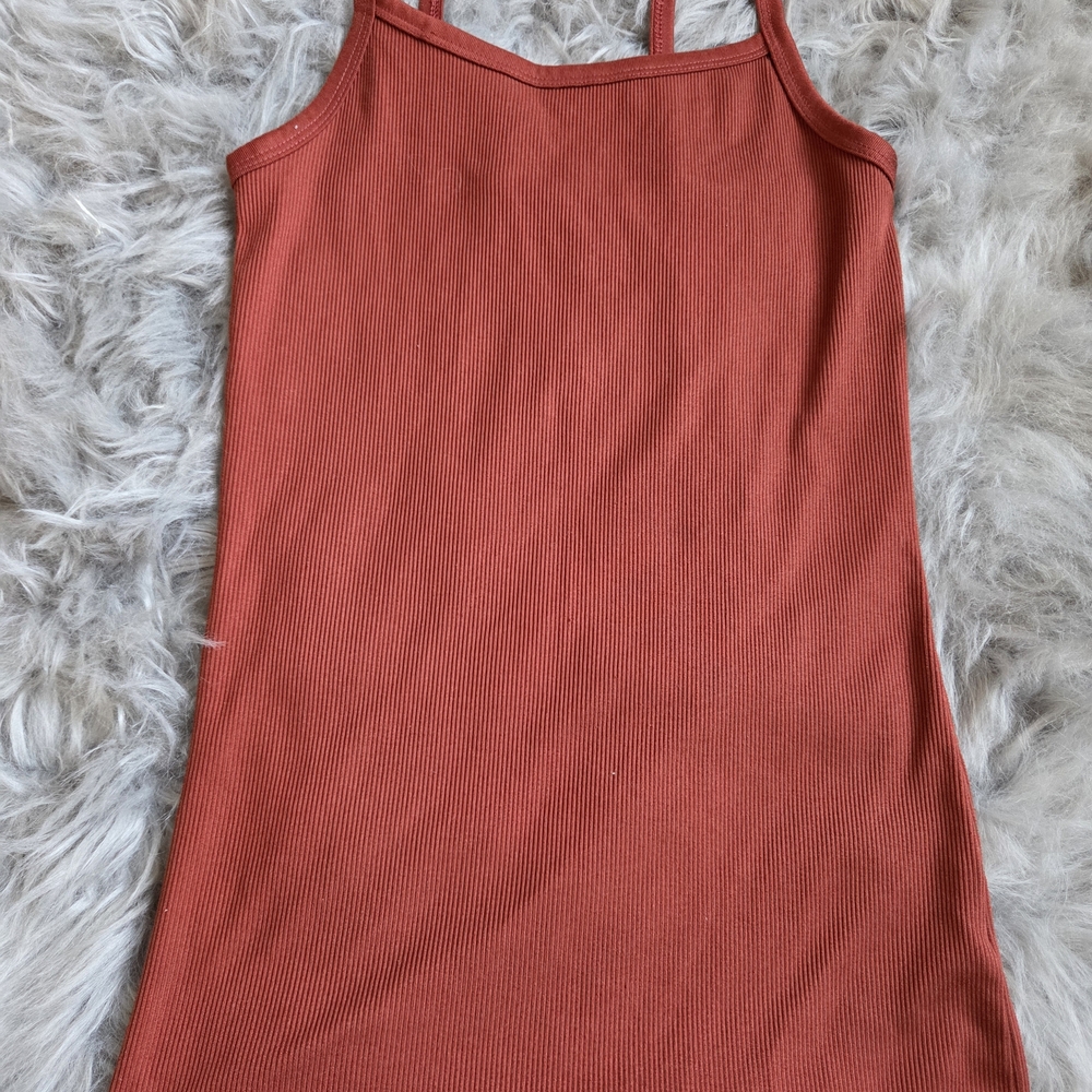 Women's Rust Sleeveless Top